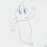 National Tree Company 51 in. Halloween Lighted Waving Ghost Decoration