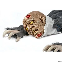 National Tree Company 55 in. Halloween Animated Crawling Ghoul, Sound Activated