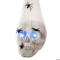National Tree Company 6 ft. Pre-Lit Halloween Black Moon Shape Tree