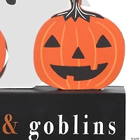 National Tree Company 6 in. Halloween Table Sign