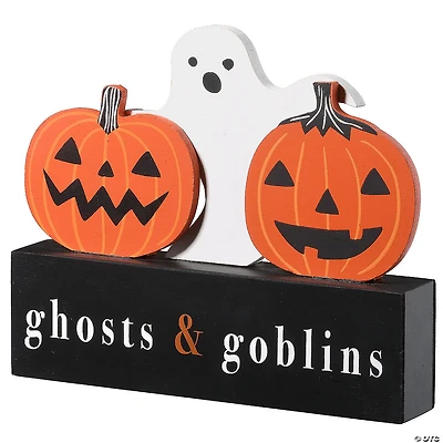 National Tree Company 6 in. Halloween Table Sign