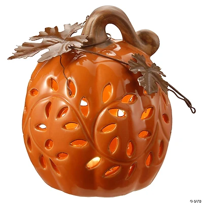 National Tree Company 6 in. Lighted Pumpkin Décor