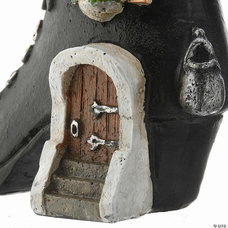 National Tree Company 6 in. Witch’s Boot Haunted House with LED Light