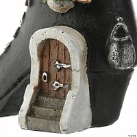 National Tree Company 6 in. Witch’s Boot Haunted House with LED Light