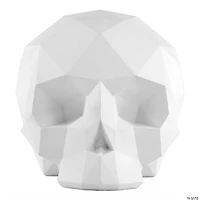 National Tree Company 6" Halloween Origami Skull Tabletop Decoration