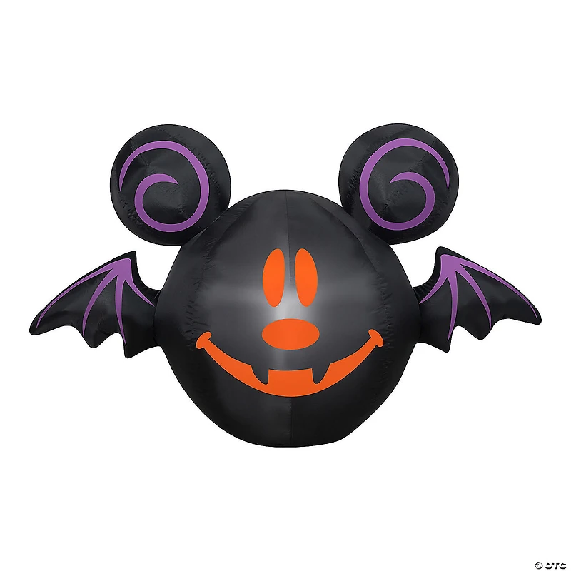 National Tree Company 60 in. Inflatable Mickey Mouse Halloween Jack-O-Lantern