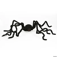 National Tree Company 63 in. Animated Halloween Crawling Spider, Sound Activated