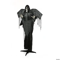 National Tree Company 63 in. Animated Halloween Grim Reaper, Sound Activated