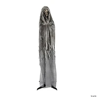National Tree Company 65 in. Animated Halloween Shrouded Skeleton, Sound Activated