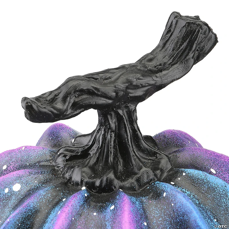 National Tree Company 7 in. Purple Galaxy Pumpkin Décor