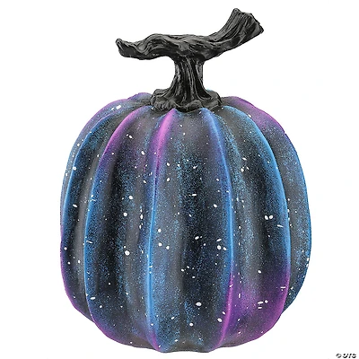 National Tree Company in. Purple Galaxy Pumpkin Décor