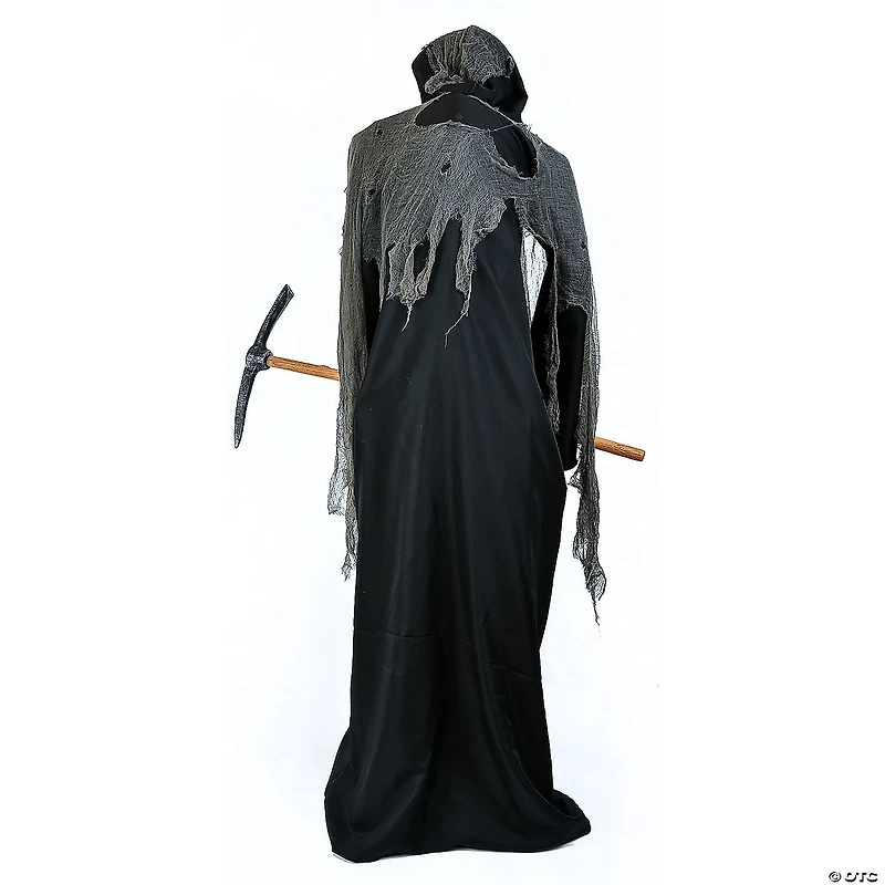 National Tree Company 72 in. Animated Halloween Gravedigger Skeleton, Motion Activated