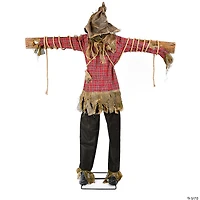 National Tree Company 72 in. Animated Halloween Spooky Scarecrow, Motion Activated