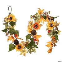 National Tree Company 72 in. Sunflower Garland