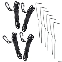 National Tree Company 84 in. Inflatable Halloween Alien with Sign