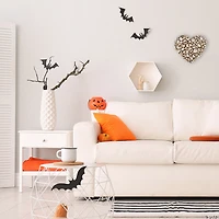 National Tree Company 9 in. Halloween Heart Shape Skulls