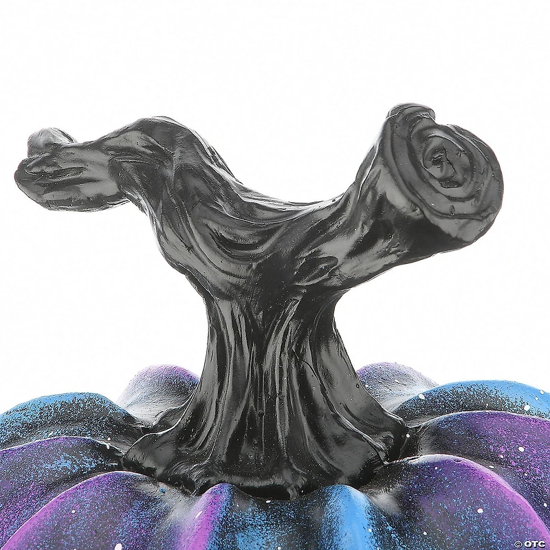 National Tree Company 9 in. Purple Galaxy Pumpkin Décor
