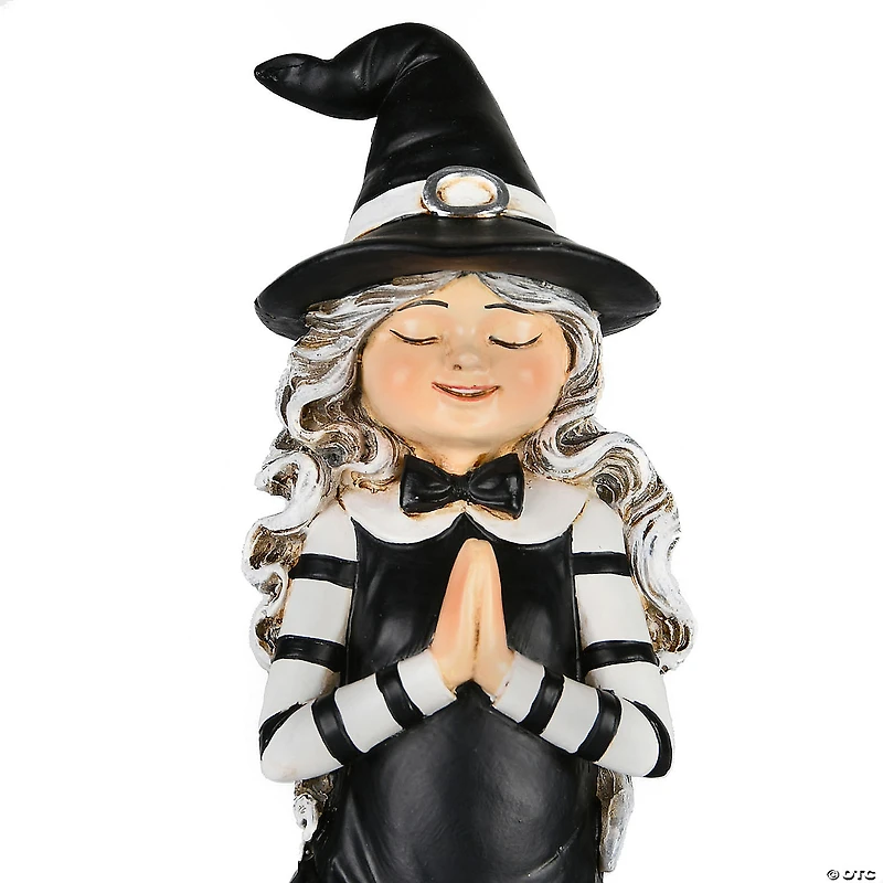 National Tree Company 9 in. Yoga Pose Witch Tabletop Decor
