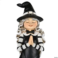 National Tree Company 9 in. Yoga Pose Witch Tabletop Decor