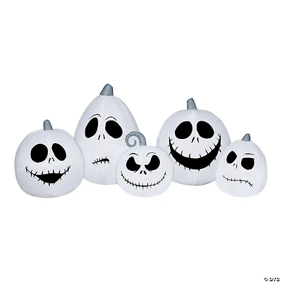 National Tree Company 90 in. Jack Skellington Pumpkin Faces