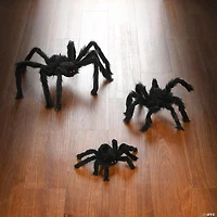 National Tree Company Black Spider Halloween Decoration Assortment