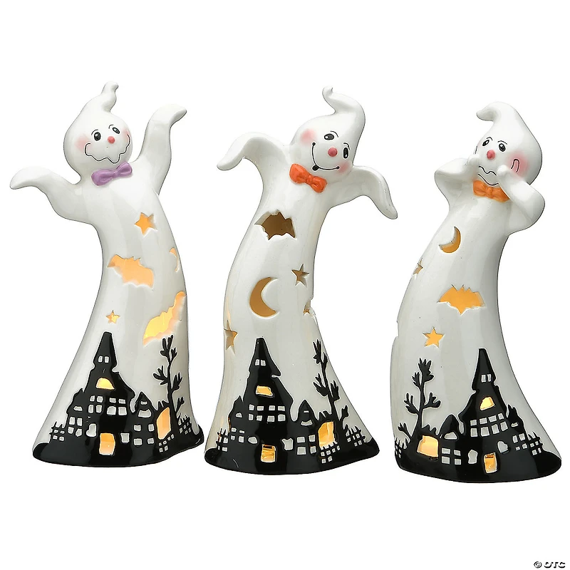 National Tree Company Set of Three Halloween Ghosts