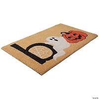 Natural Coir "Boo" Halloween Doormat 18" Proper 30"