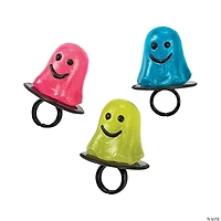Neon Ghost Ring Lollipops