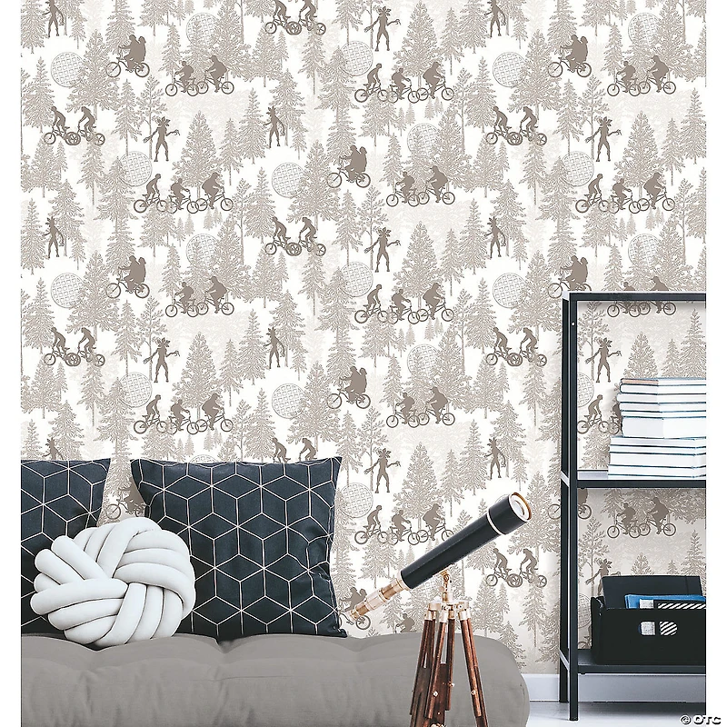 Netflix Stranger Things Hawkins Woods Peel And Stick Wallpaper By RoomMates