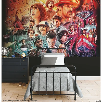 Netflix Stranger Things Mural By RoomMates