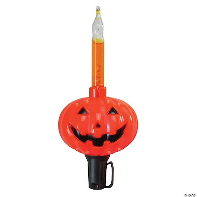 Northlight 10-Count Jack O'Lantern Halloween Bubble Light Set - 9 ft  Black Wire