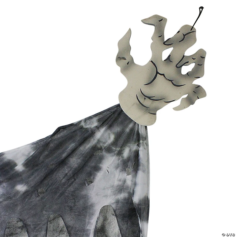 Northlight 11' Eerie Grim Reaper with Large Hands Hanging Halloween Figurine