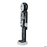 Northlight 14" Black and White Skeleton Halloween Nutcracker