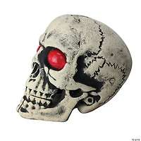 Northlight 18" Skull Head with LED Lighted Eyes Halloween Decoration