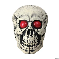 Northlight 18" Skull Head with LED Lighted Eyes Halloween Decoration