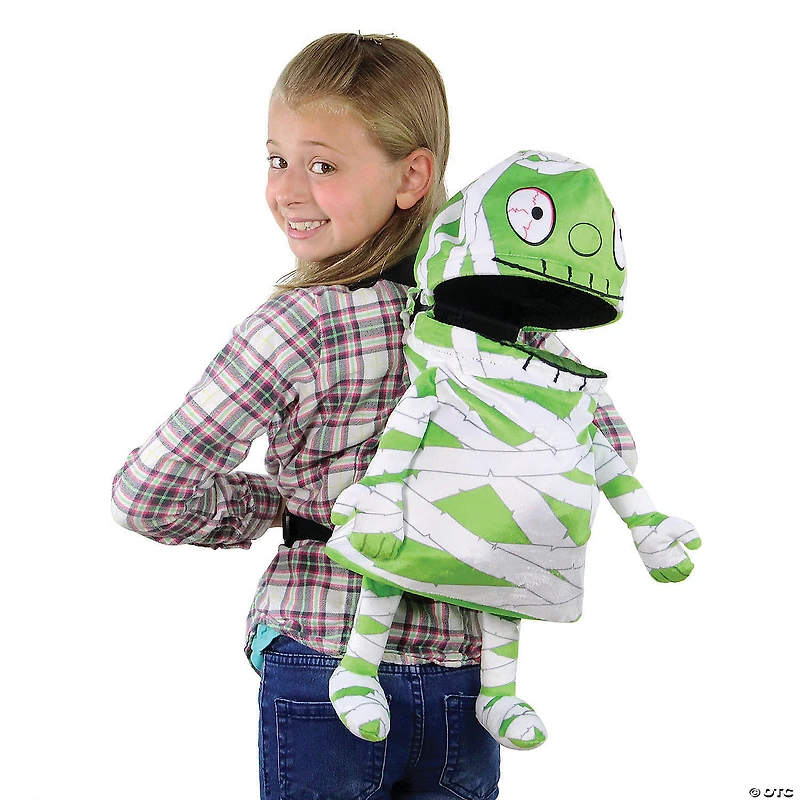 Northlight 20" Musical Animated Mummy Unisex Child Halloween Trick or Treat Bag Costume Accessory