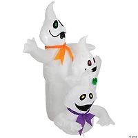 Northlight 3.5' Pre-Lit Inflatable Ghost Trio Outdoor Halloween Decoration