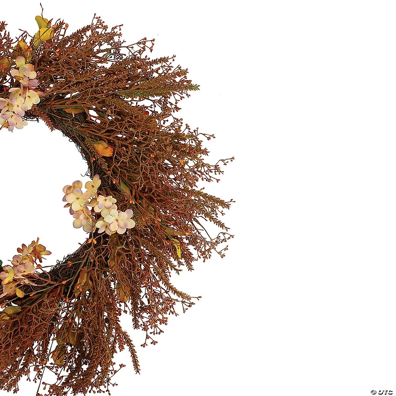 Northlight 32" Brown Fall Grass Autumn Harvest Artificial Wreath - Unlit