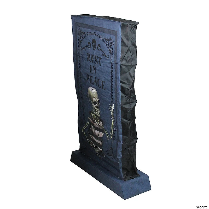 Northlight 36" Pre-Lit Blue and Black LED RIP Tombstone Outdoor Halloween Decor