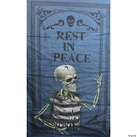 Northlight 36" Pre-Lit Blue and Black LED RIP Tombstone Outdoor Halloween Decor