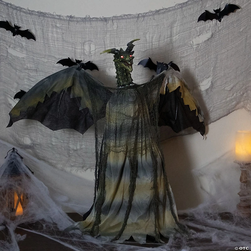 Northlight 39" Animated Standing Dragon Halloween Decoration