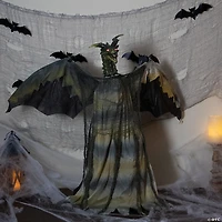 Northlight 39" Animated Standing Dragon Halloween Decoration