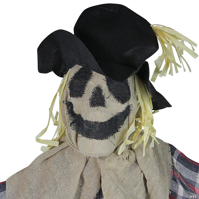 Northlight 5.5' Battery Operated LED Lighted Animated Scarecrow Halloween Decor