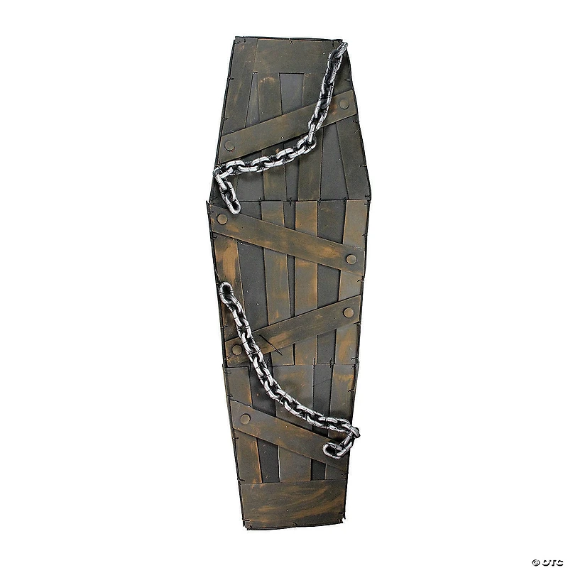 Northlight 63" Animated Haunted Shaking Coffin Halloween Decoration