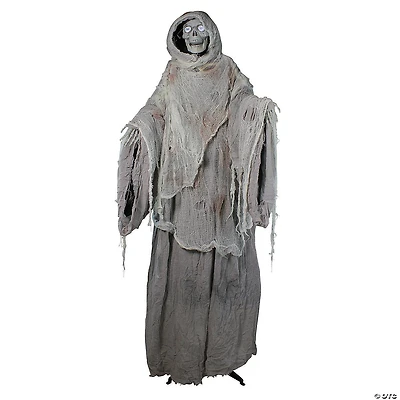 Northlight 65" Gray and Black Master of Death Standing Animated Halloween decor
