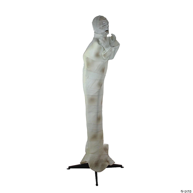 Northlight 65" Pre-Lit Standing Animated Mummy with Glowing Eyes Halloween Decor