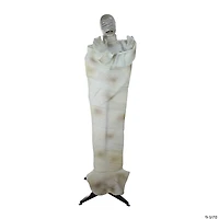 Northlight 65" Pre-Lit Standing Animated Mummy with Glowing Eyes Halloween Decor