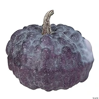 Northlight 7" Grey Textured Pumpkin Halloween Decor