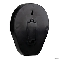 Northlight 7" Lighted Black and Red Skull Halloween Decoration