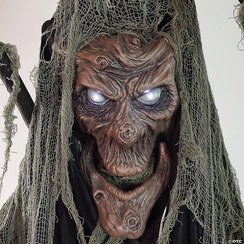 Northlight 76" Black Touch Activated Lighted Tree Man Animated Halloween Decor with Sound